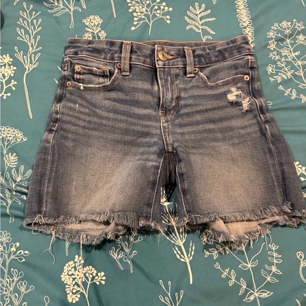 6 for $15 American eagle size 0 Jean shorts